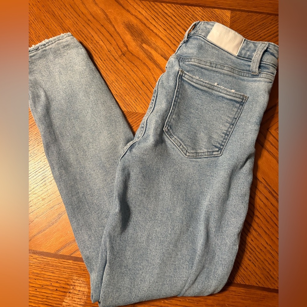 Pistola Light Blue High Rise Skinny Jeans size 27
